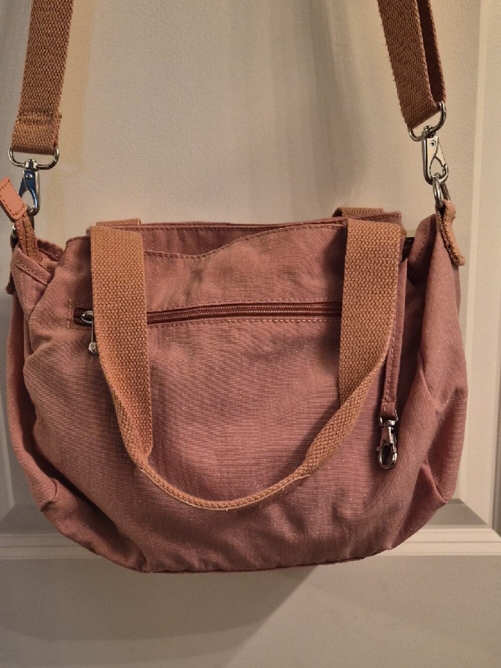 Kipling Blush Pink Crossbody Bag.- Pink - Picture 4 of 15